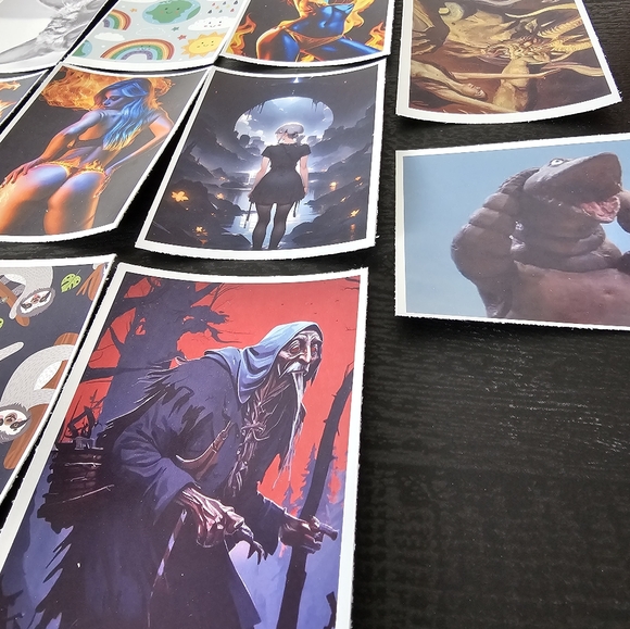 16 Assorted Stickers - Picture 3 of 6